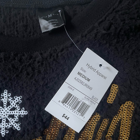 Christmas Sherpa Fleece Sweatshirt NWT - Picture 5 of 6